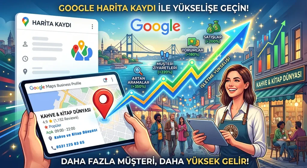 google harita kaydı