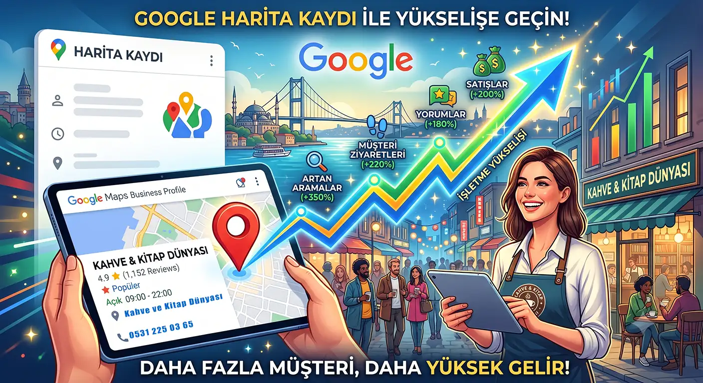 Web Sitesi ve Google Harita Optimizasyonu ile Dijital Yükseliş