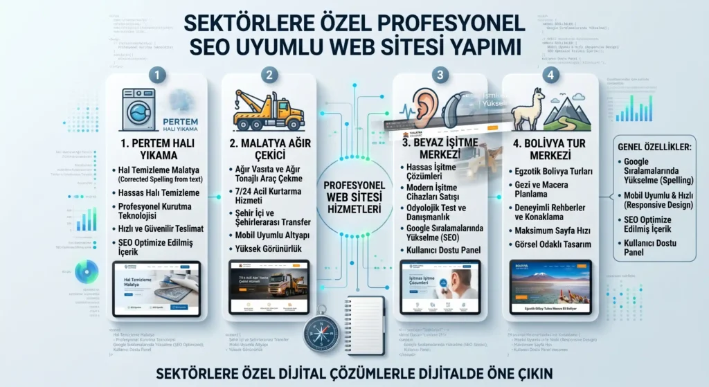 Malatya web tasarım ajansı ile başarılı projeler
