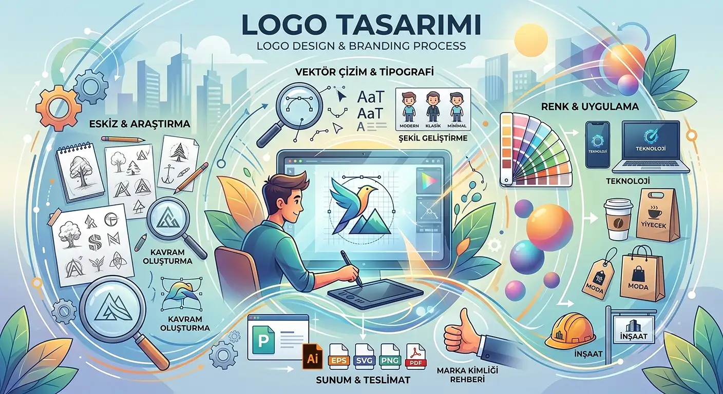 Profesyonel Logo Tasarımı ve Kurumsal Kimlik Süreçleri
