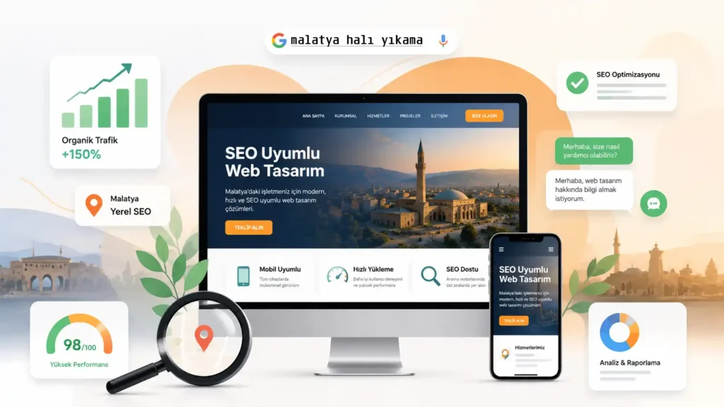 Malatya web tasarım hizmeti ile işletmesini Google’da öne çıkarmak isteyen firma sahibi